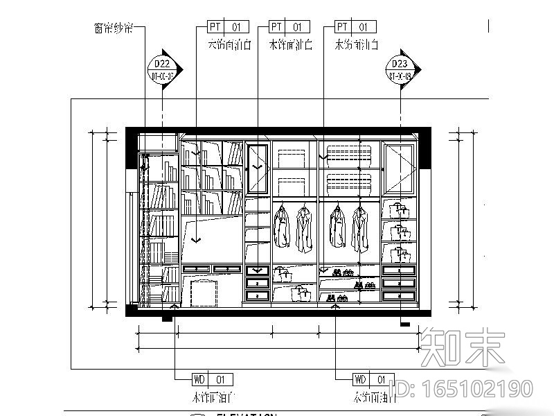 [广州]温馨舒适小型别墅室内设计CAD施工图（含效果图、...施工图下载【ID:165102190】