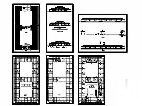 某八路军总纪念馆建筑方案图cad施工图下载【ID:165950126】
