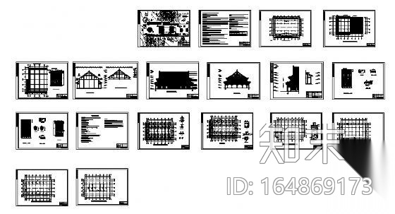 涞水金山寺大雄宝殿重建工程建筑结构施工图施工图下载【ID:164869173】