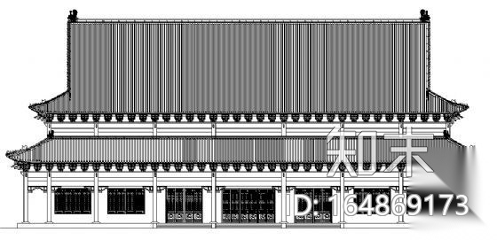 涞水金山寺大雄宝殿重建工程建筑结构施工图cad施工图下载【ID:164869173】
