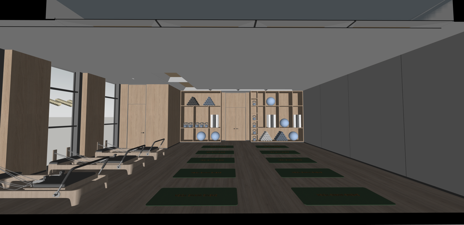 现代其他公共空间SU模型下载【ID:1215959896】