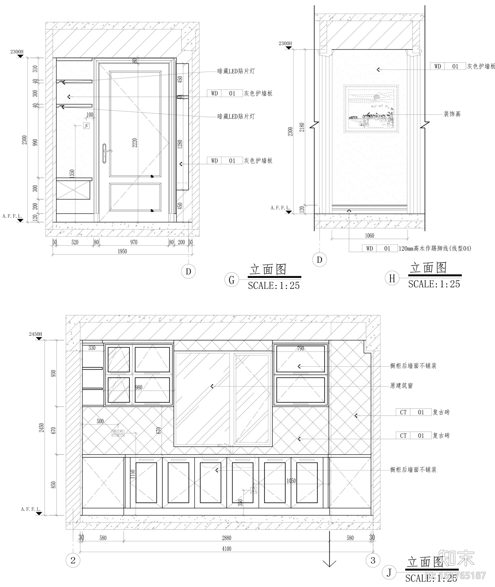[沈阳]美的时代城—105㎡新视觉主义住宅设计施工图及效...cad施工图下载【ID:161765187】