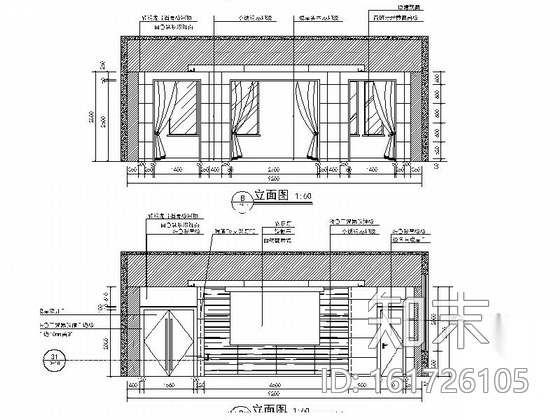 [山东]现代办公楼会议室装修施工图cad施工图下载【ID:161726105】