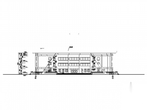 [河南]大型体育中心网球场建筑施工图（国内顶尖设计院）cad施工图下载【ID:165613147】