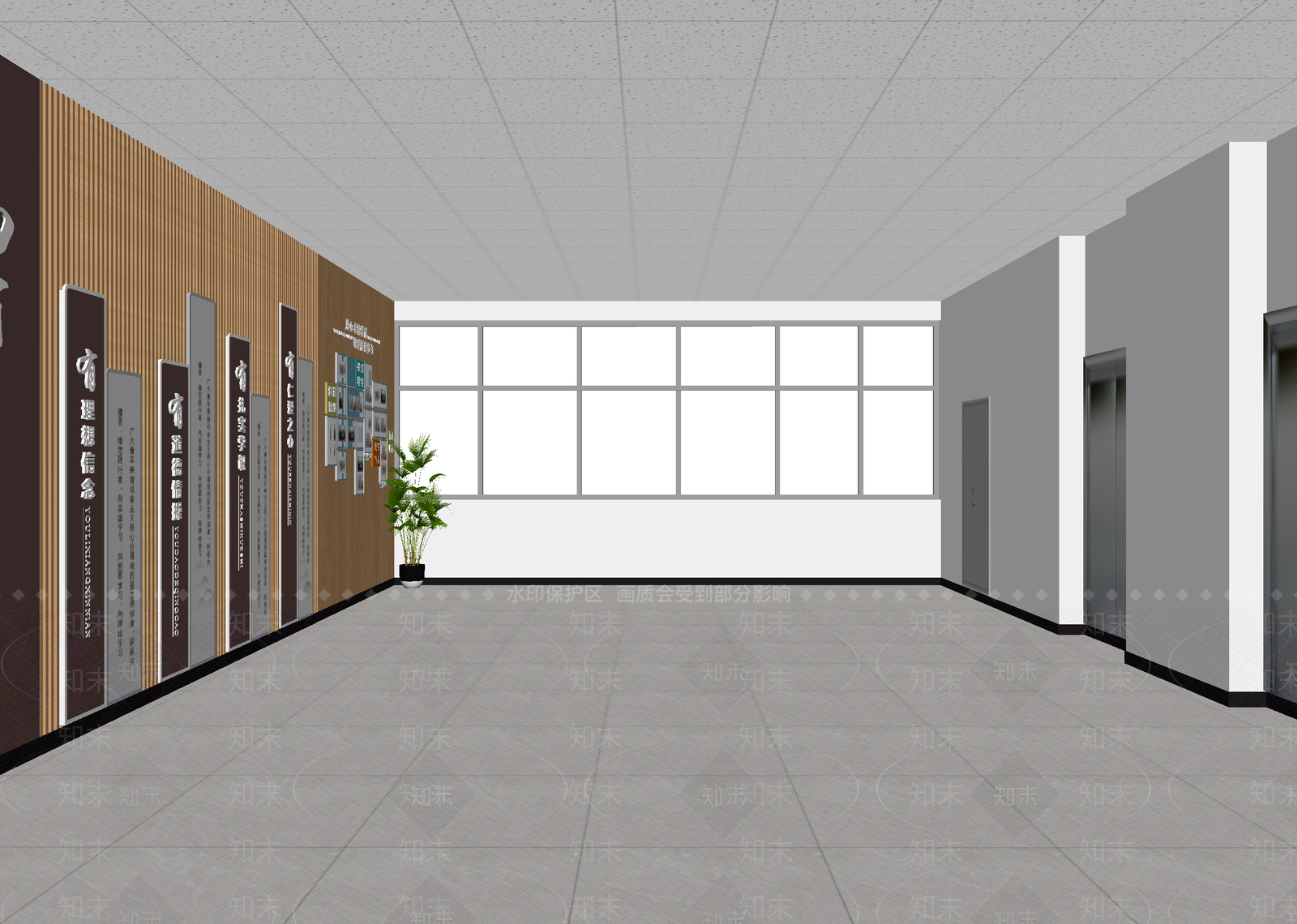 现代大厅3D模型下载【ID:1214709321】