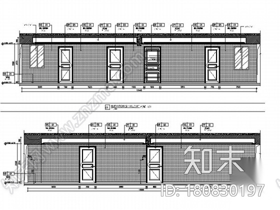 [广东]空中庭院私宅样板房室内设计方案图（含效果）cad施工图下载【ID:180830197】