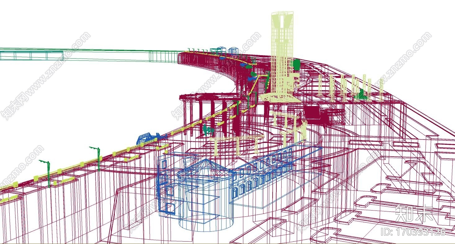 幸福门码头CG模型下载【ID:170393126】