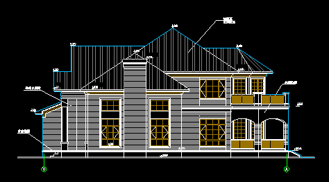 HD别墅建筑施工图（含多套方案）cad施工图下载【ID:149872192】