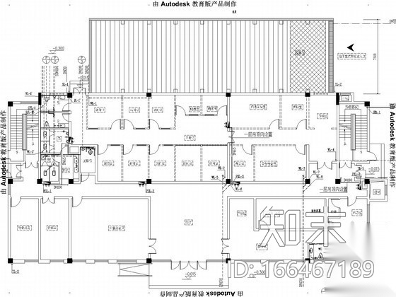 [浙江]多层办公楼给排水消防施工图（空气源热水系统）施工图下载【ID:166467189】