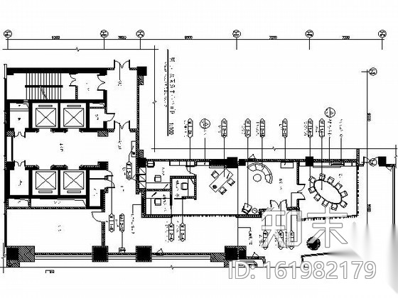 五星酒店商务中心施工图施工图下载【ID:161982179】