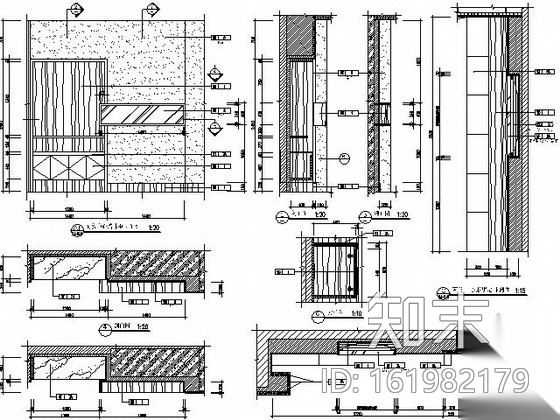 五星酒店商务中心施工图cad施工图下载【ID:161982179】