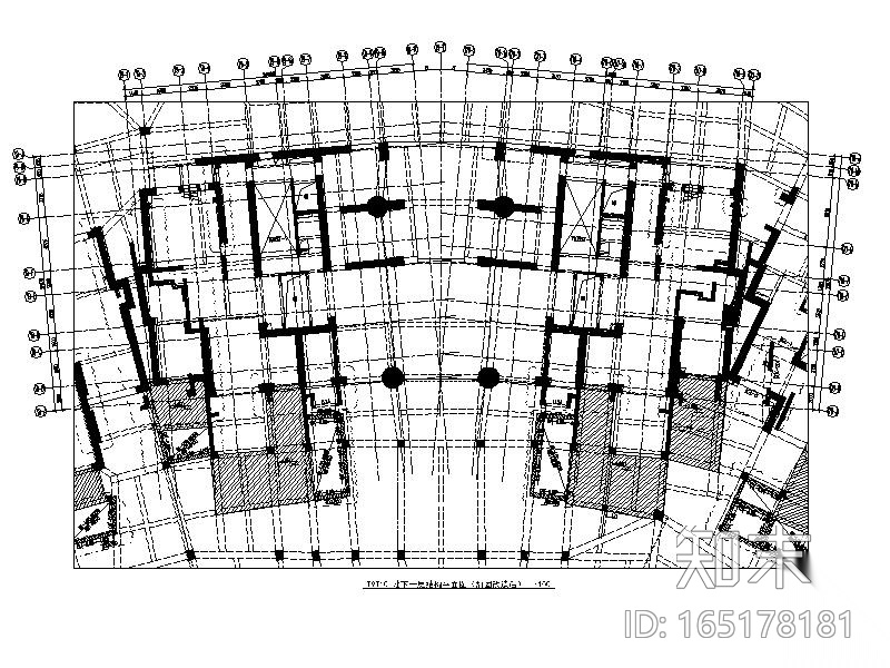 滨江凯旋门项目地下室加固改造工程施工图施工图下载【ID:165178181】