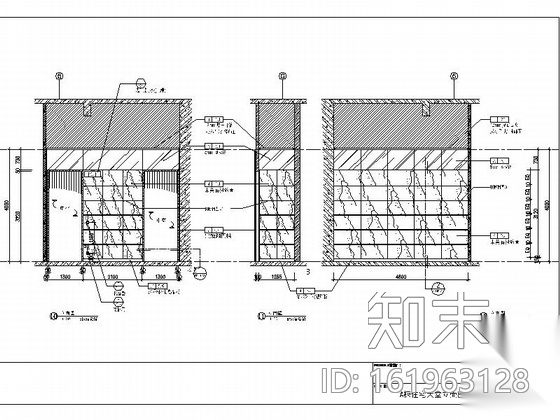 [广州]天河区某服务式酒店住宅大堂施工图cad施工图下载【ID:161963128】