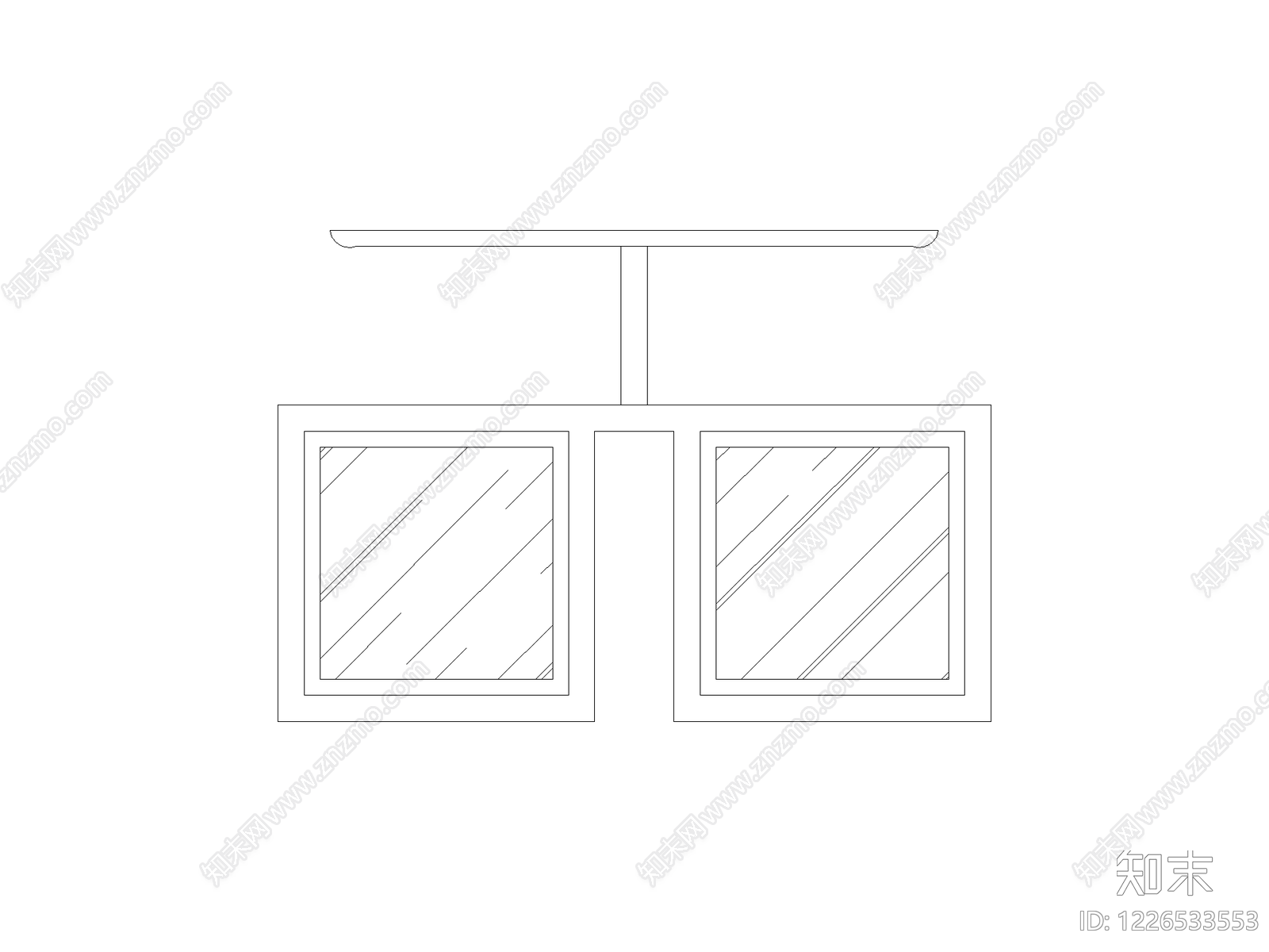 现代柜子CAD图纸