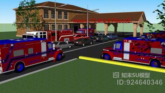 营救SU模型下载【ID:924640346】