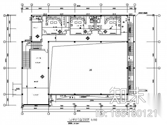 娱乐城VIP包间室内装修设计图cad施工图下载【ID:166180121】