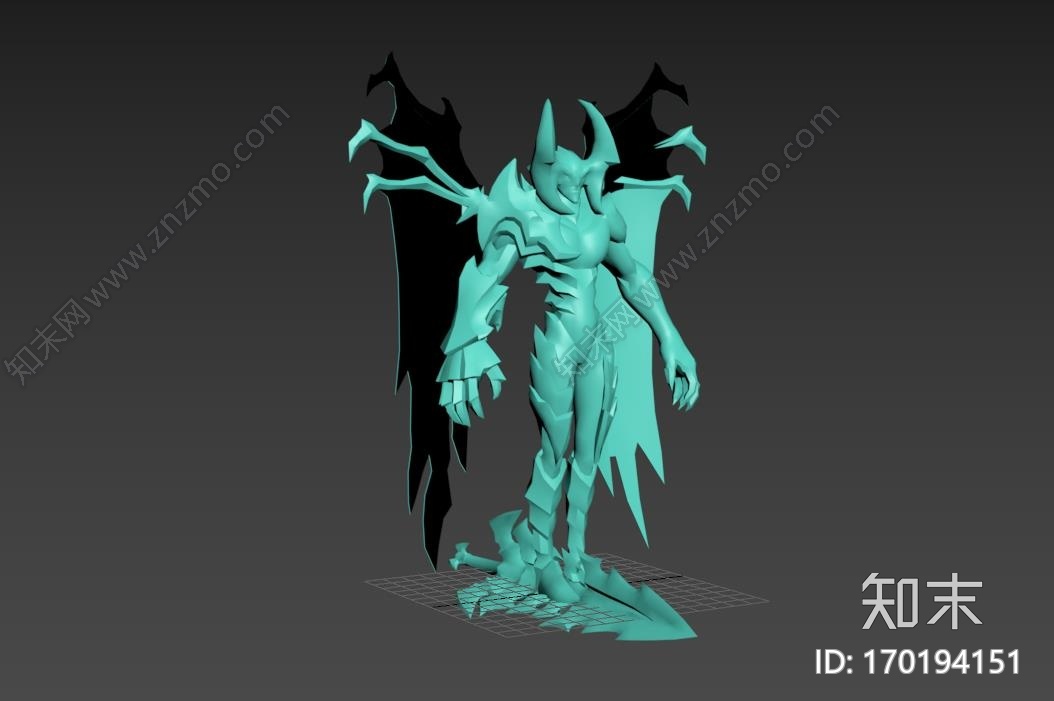 aatrox_暗裔剑魔709663d打印模型下载【ID:170194151】