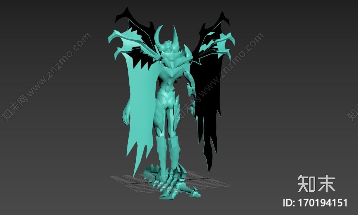 aatrox_暗裔剑魔709663d打印模型下载【ID:170194151】