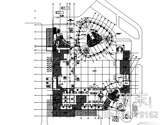 喜来登大酒店中国某处施工图（含手绘）施工图下载【ID:161979162】