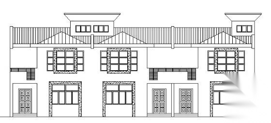 新世纪村镇康房建筑设计方案6cad施工图下载【ID:166813148】