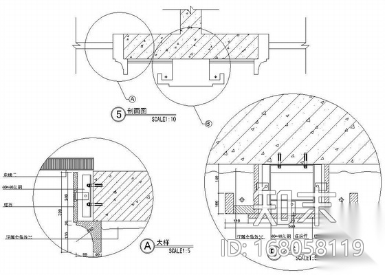 [河北]某综合型大酒店装修图（客房部分）施工图下载【ID:168058119】