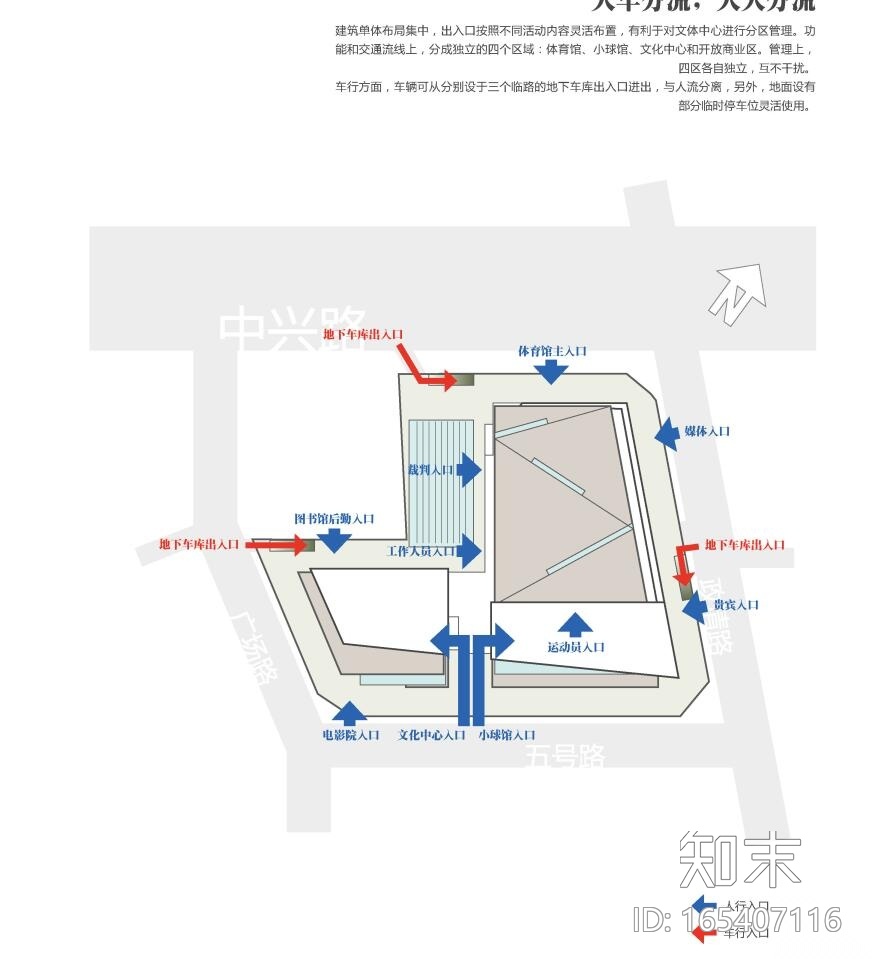 [广东]某城市文体中心文体项目方案（文本+71页）.cad施工图下载【ID:165407116】