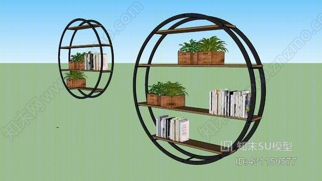 壁挂架SU模型下载【ID:431150577】