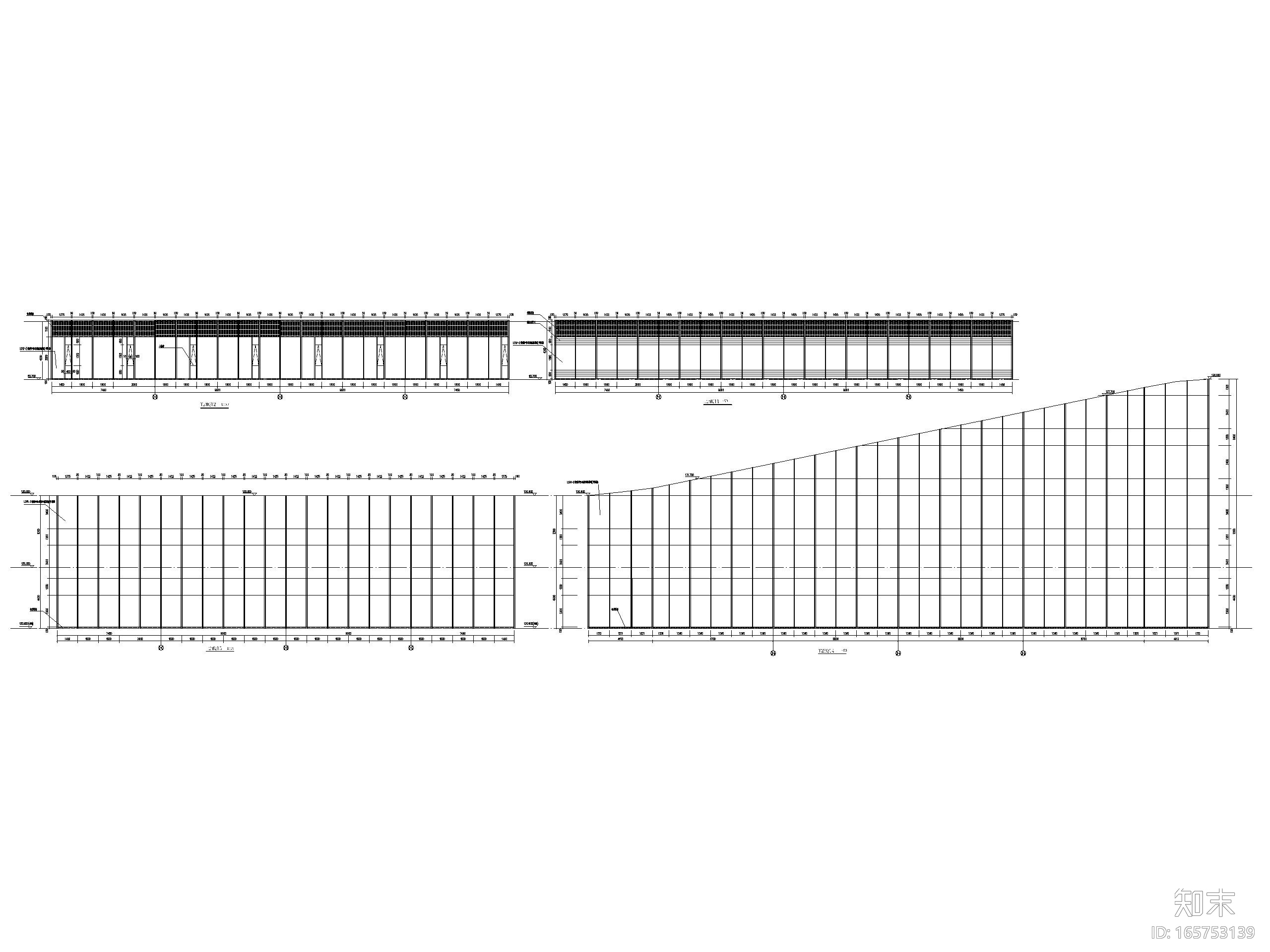 天津城市广场国际中心商办综合体建筑施工图cad施工图下载【ID:165753139】