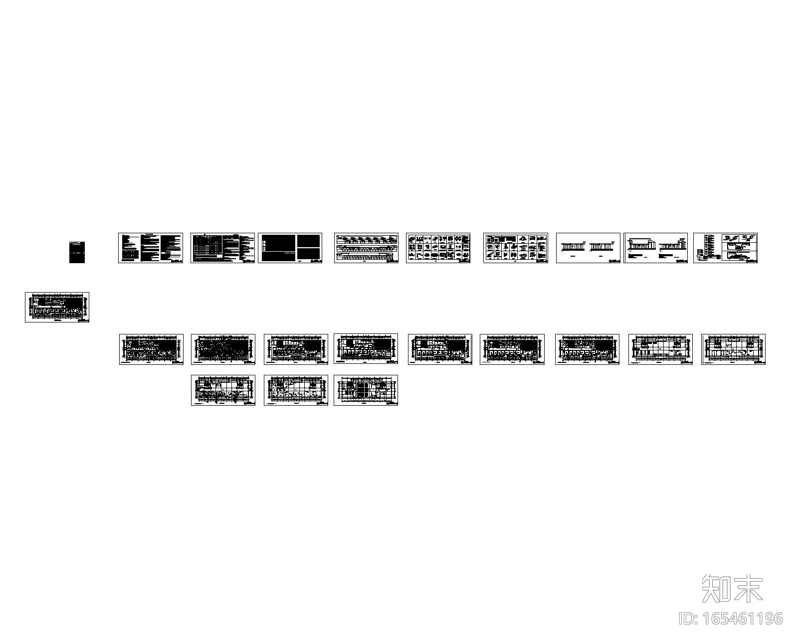 北京公主岭中医院综合楼净化项目暖通施工图施工图下载【ID:165461196】