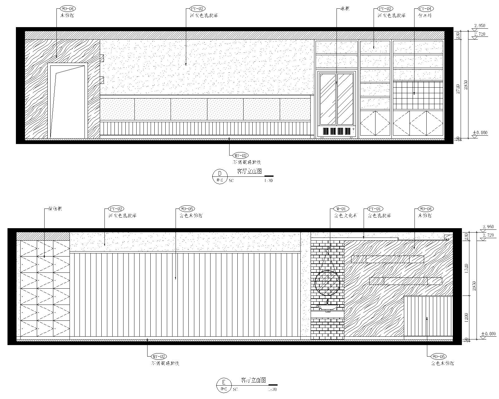 粤来记港式茶餐厅装修设计施工图施工图下载【ID:160708169】