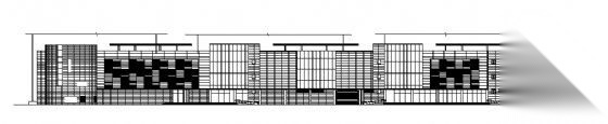 天津某三层商场建筑施工图cad施工图下载【ID:151509194】