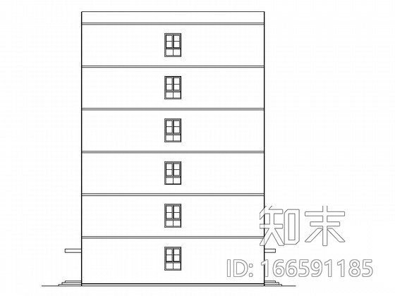 [毕业设计]某六层教学楼建筑设计方案cad施工图下载【ID:166591185】