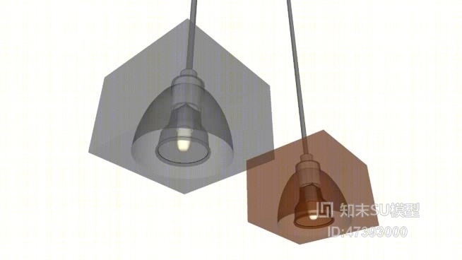 吊灯SU模型下载【ID:317923866】