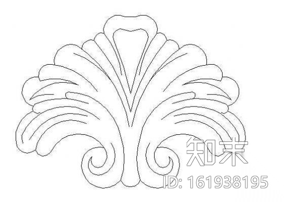 中式装饰图案cad施工图下载【ID:161938195】