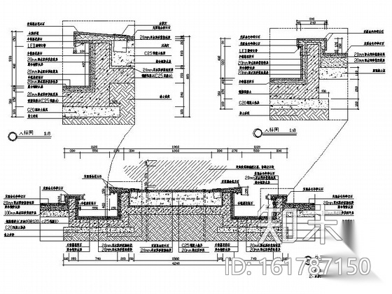 [吉林]繁华区域典雅五星级酒店大堂及候客厅装修施工图（...cad施工图下载【ID:161787150】