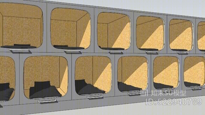 休息室SU模型下载【ID:522940789】