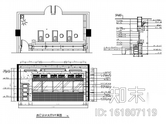 [重庆]石材科技企业公司现代办公楼装修施工图（含效果）cad施工图下载【ID:161807119】