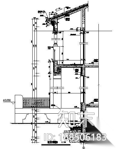 [内蒙古]砖混结构商务会馆结构施工图（含建筑施工图、计...cad施工图下载【ID:168506183】