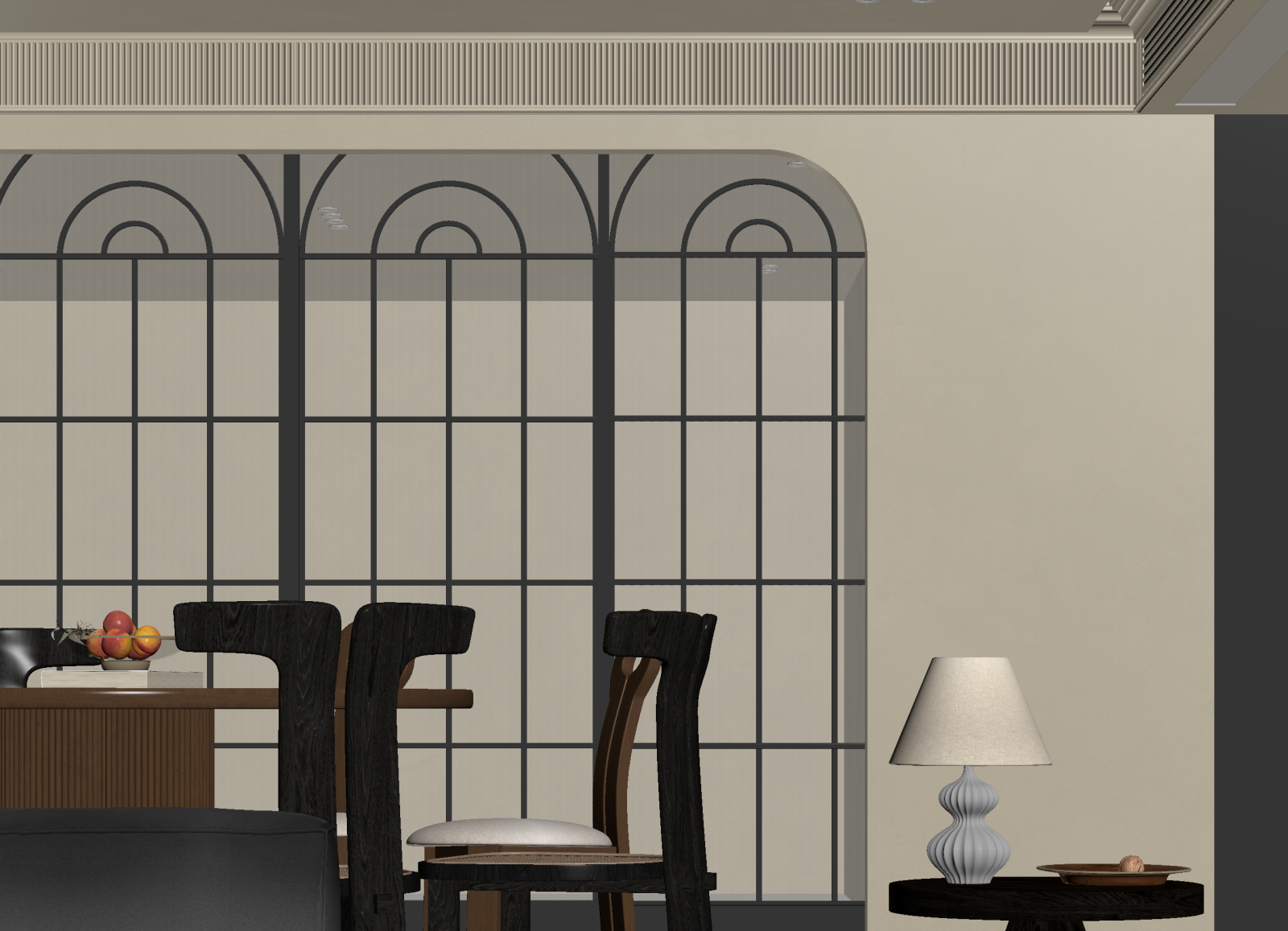法式咖啡厅3D模型下载【ID:1214431776】