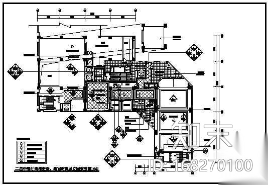 酒店装修成套图01cad施工图下载【ID:168270100】