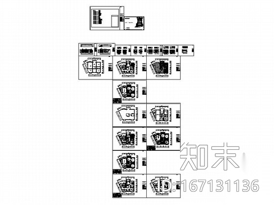 [安阳]风景秀丽小高层现代三居室装修施工图施工图下载【ID:167131136】