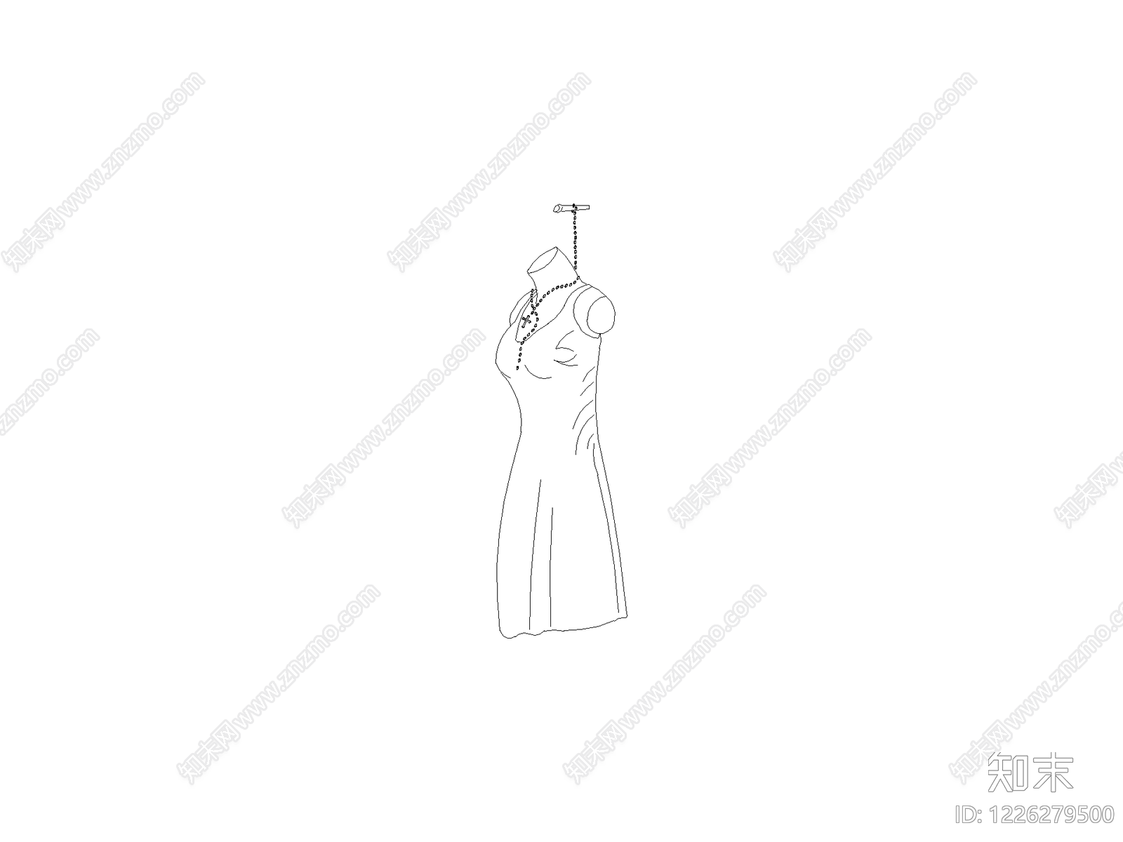 现代服装鞋帽CAD图纸