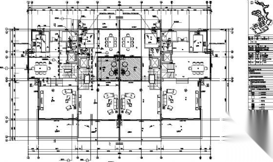 丹堤C区21、22号楼建筑施工图cad施工图下载【ID:149919174】