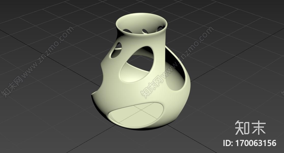 孔洞花瓶3d打印模型下载【ID:170063156】