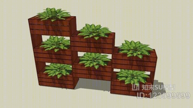 花盒SU模型下载【ID:123599599】