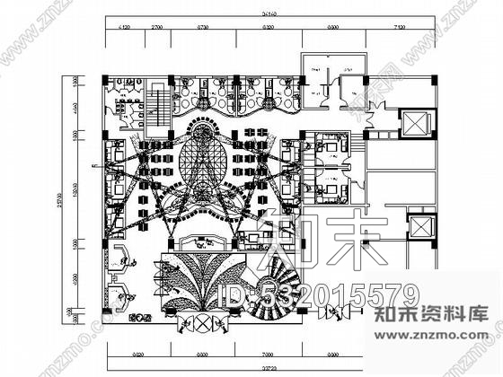 施工图湖南某时尚酒吧室内装修施工图cad施工图下载【ID:532015579】