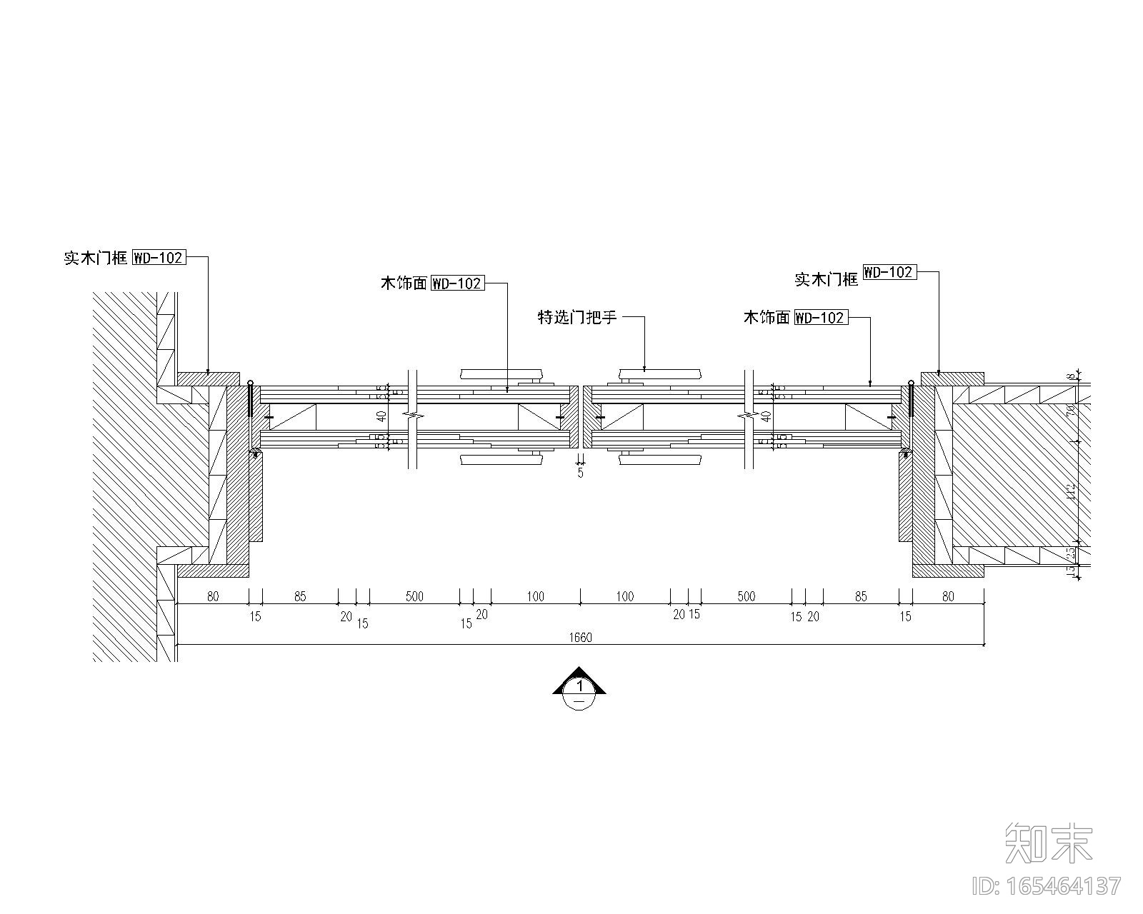 17套门施工图下载【ID:165464137】