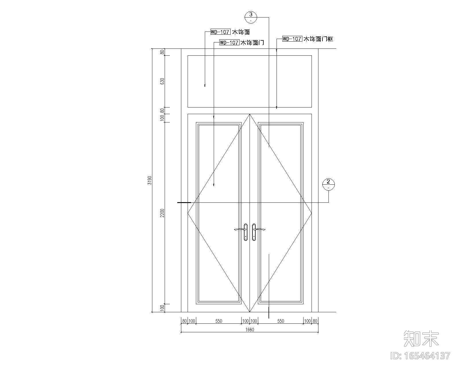 17套门施工图下载【ID:165464137】