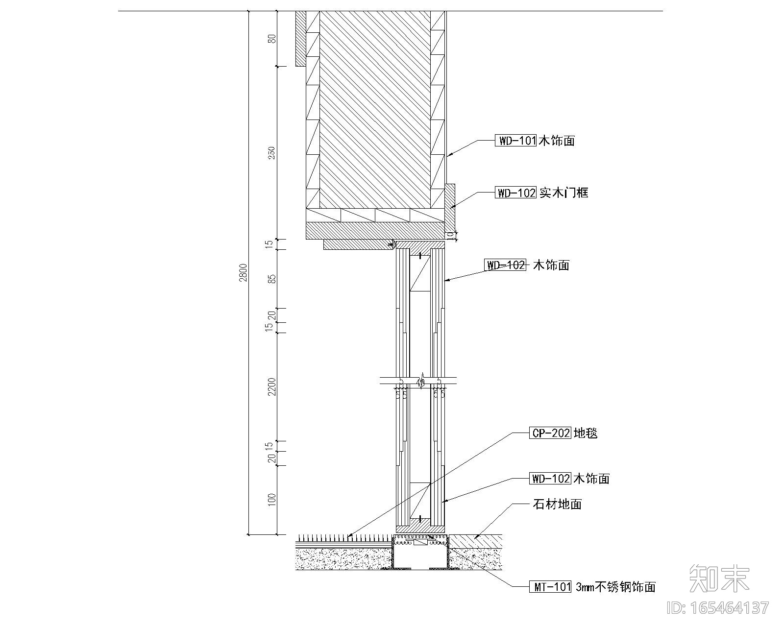 17套门施工图下载【ID:165464137】