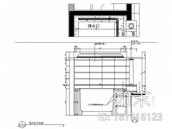 [江苏]豪华花园式欧式风格三层别墅室内装修设计施工图（...cad施工图下载【ID:161716123】